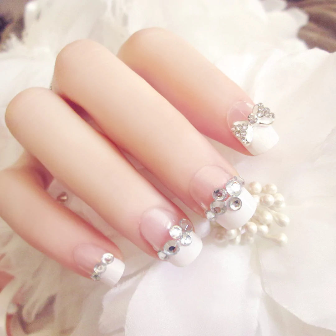 PURE ELEGANCE PEARL BOW FRENCH