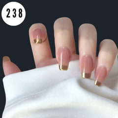 ELEGANT SIMPLICITY FRENCH TIPS NAILS