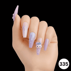 AMETHYST BUNNY BOW BLISS