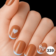 FLORAL FANTASY FRENCH NAILS