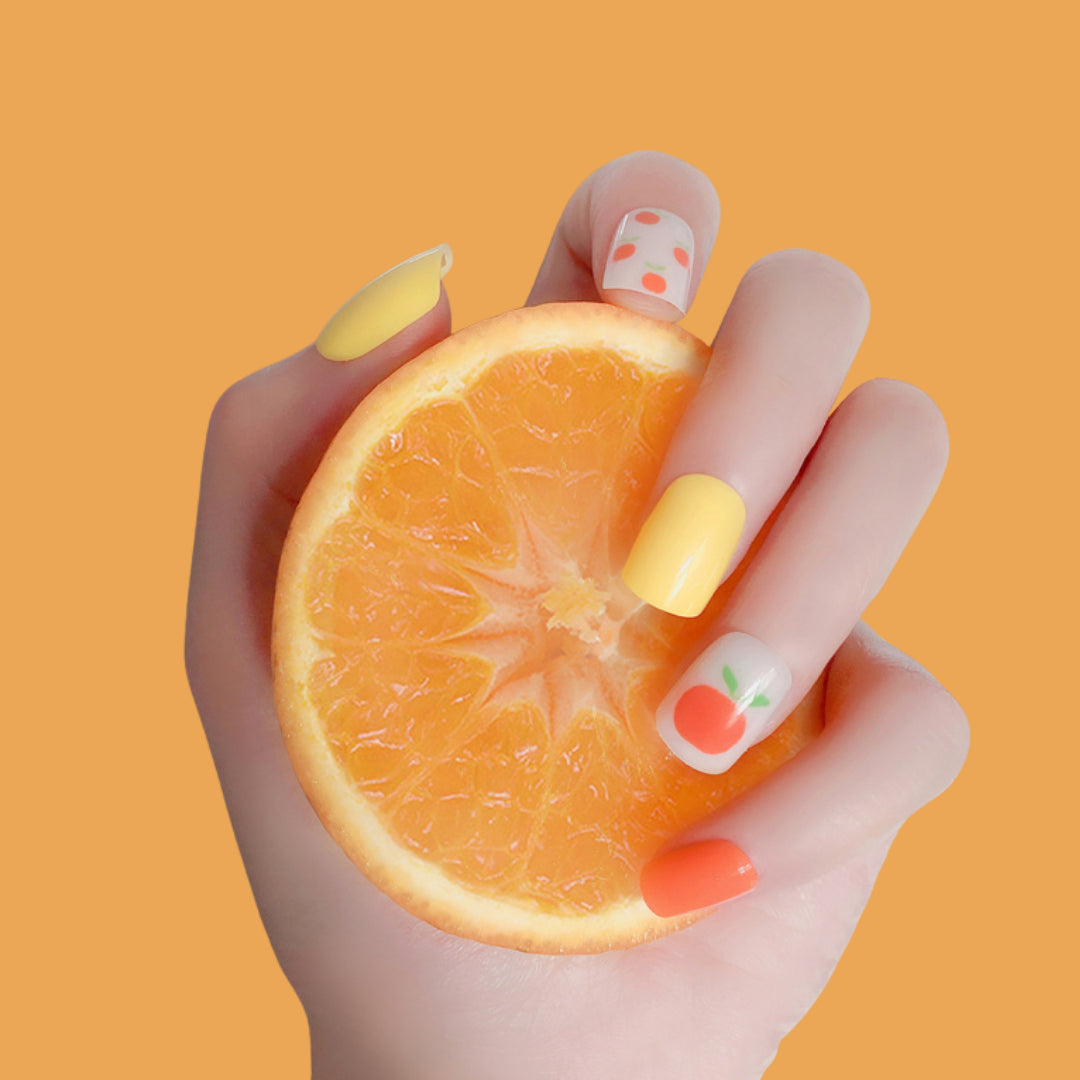 ORANGE NAILS - R015