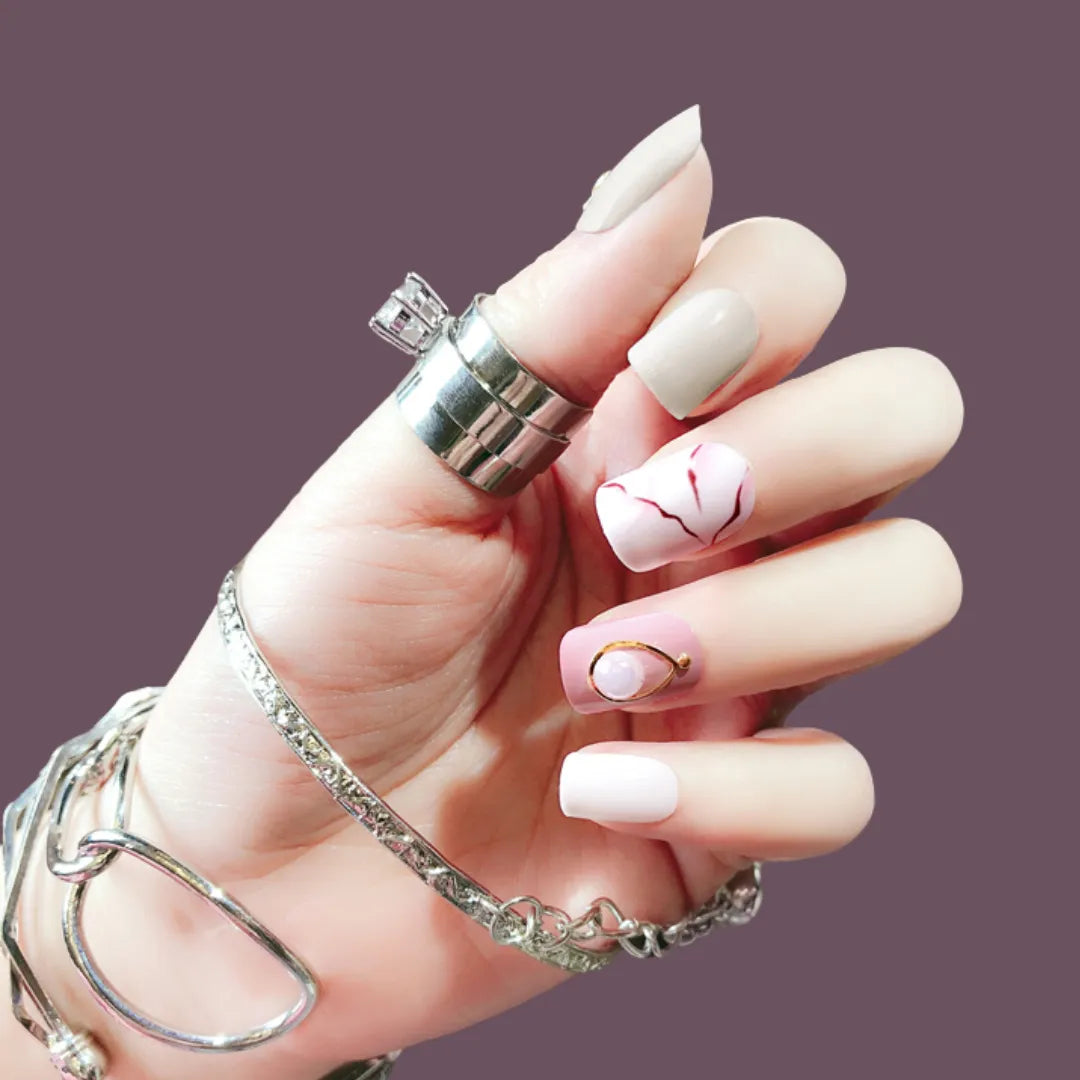 PINK PEARL NAILS - R112