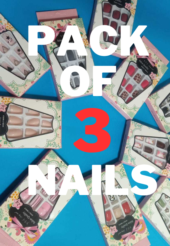 Pack of 3 Random Nails